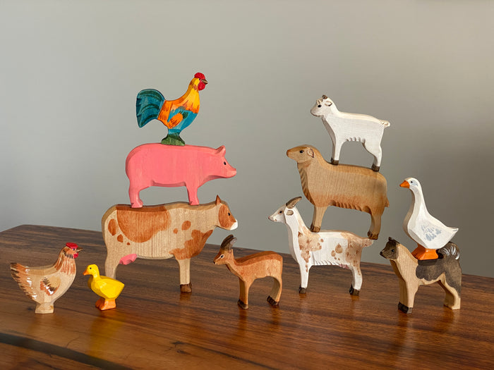 Wooden Farm Animals