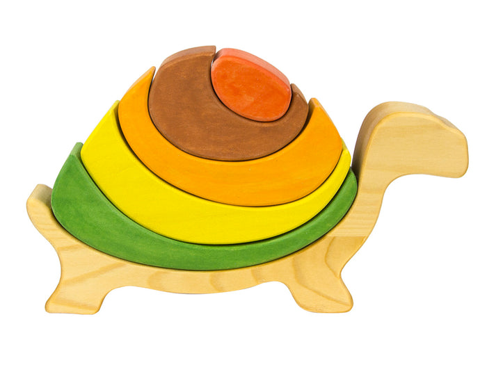 Wooden Turtle Stacker Puzzle