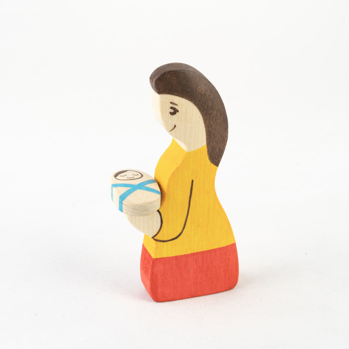 Waldorf Wooden Farmers Family- 5 pieces - PoppyBabyCo