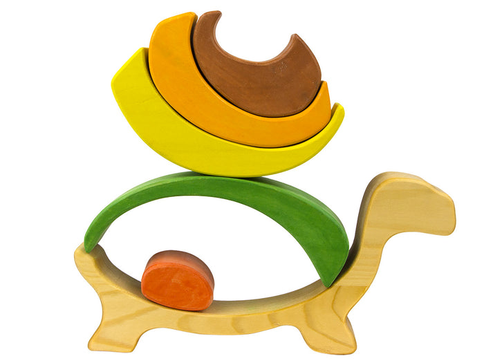 Wooden Turtle Stacker Puzzle