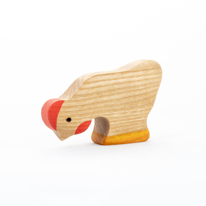 Waldorf Wooden Farm Animals Set painted- 11 pieces - PoppyBabyCo