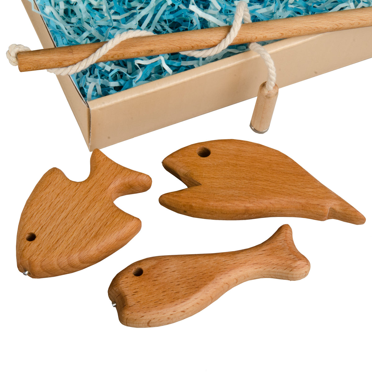 Kjøp Sagit Baby Kids Fishing Game Digital Fishing Wooden Fishing Sets  Educational Toy