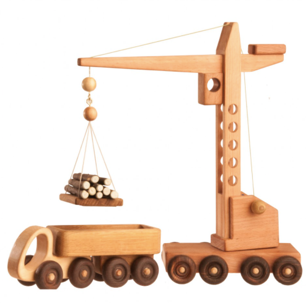Wooden Crane