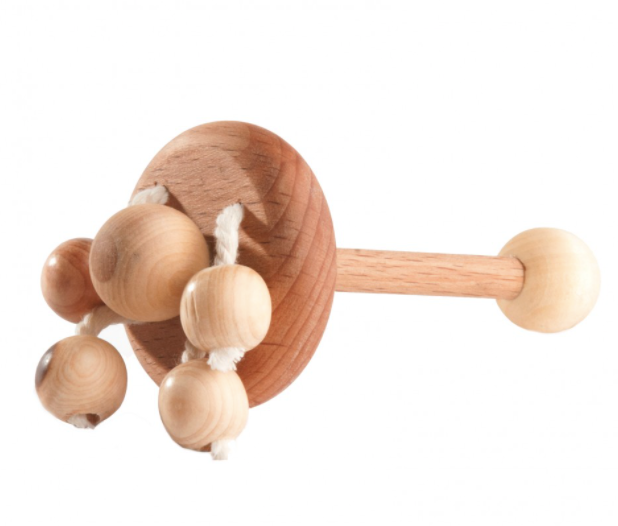 Handmade Wooden Rattle