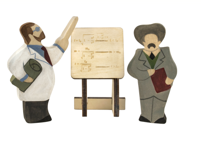 Wooden Figurines Toys Professionals set of 23