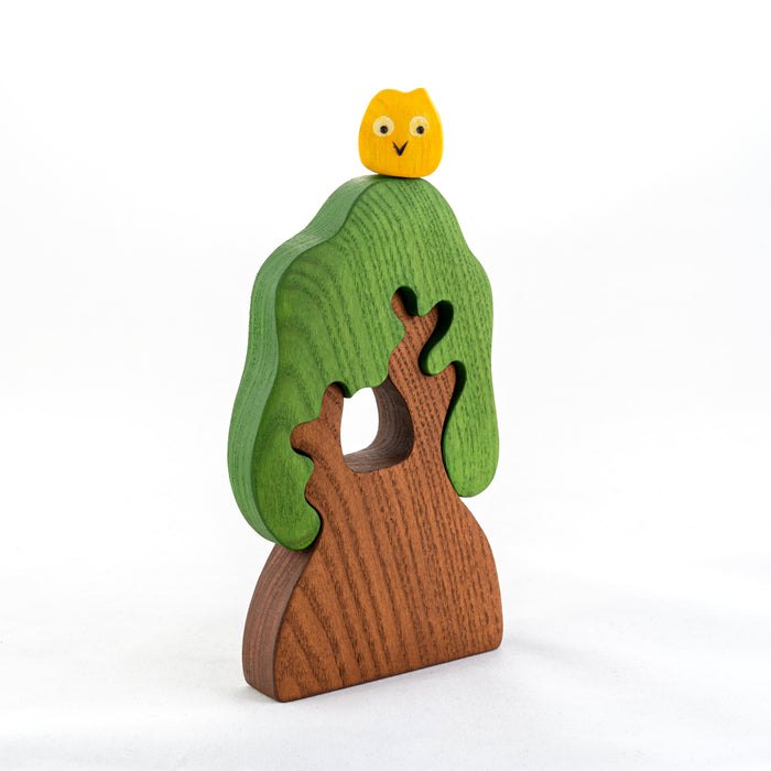 Wooden Tree with Owl Puzzle - PoppyBabyCo