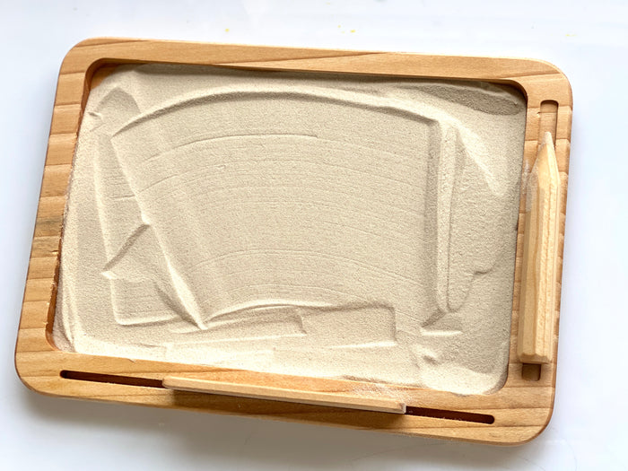 Portable Wooden Sand Tray