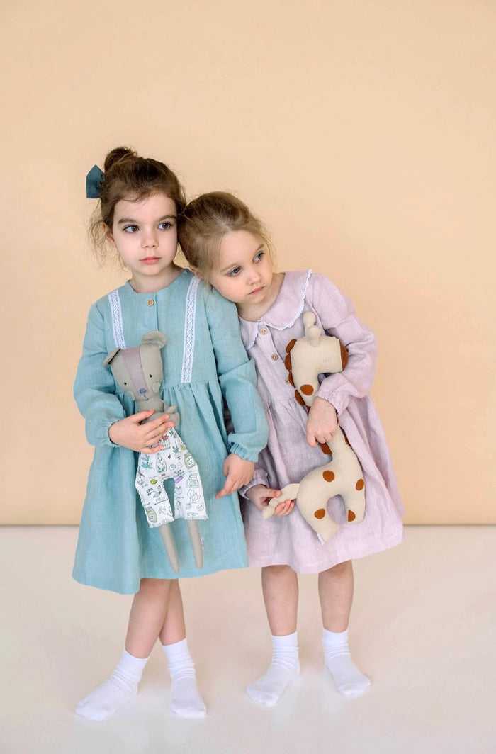 Handmade Stuffed Giraffe Toy