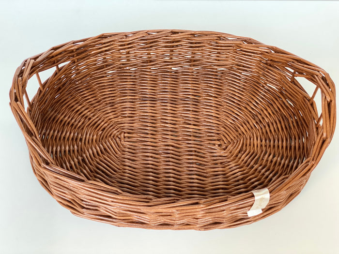 Wicker basket toys storage solution