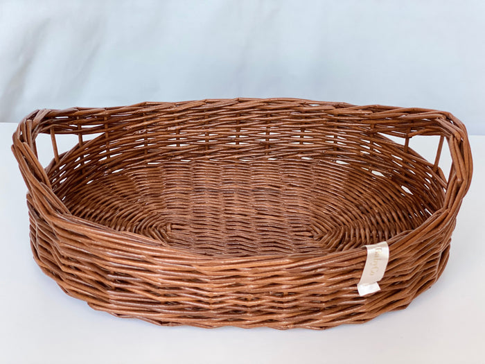 Wicker basket toys storage solution
