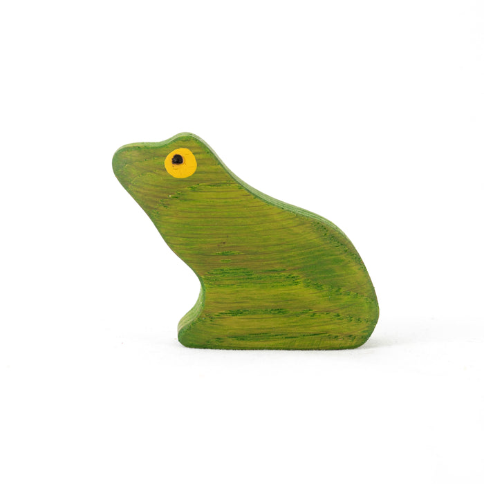 Waldorf Wooden Frog - PoppyBabyCo