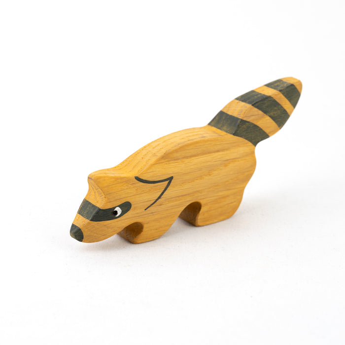 Wooden set of 9 Animals from the forest painted - PoppyBabyCo
