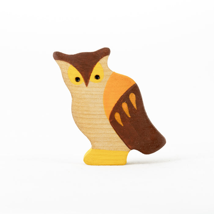 Waldorf Wooden Birds Set painted- 7 pieces