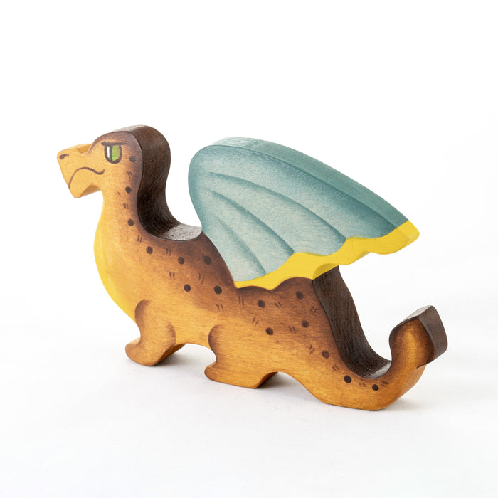 Waldorf Wooden Dragon Toy - PoppyBabyCo