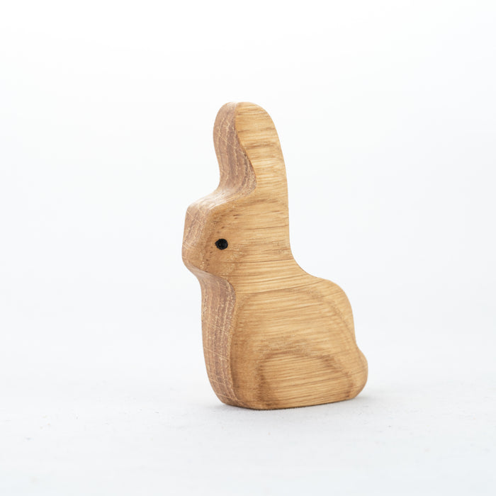 Natural Wooden Forest Animals set of 9 - PoppyBabyCo