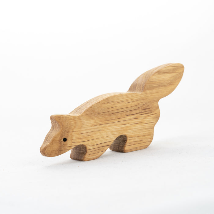 Natural Wooden Forest Animals set of 9 - PoppyBabyCo