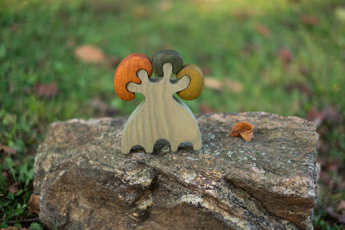 Wooden Dinosaur times Tree