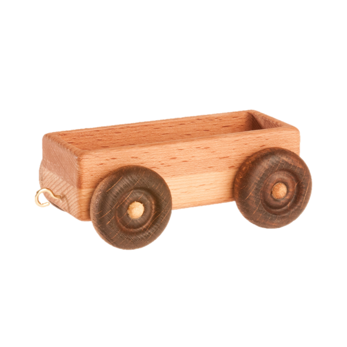 Handmade Wooden Toy Train Play Set, 23