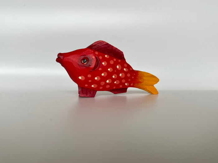 Hand Carved Wooden Fish
