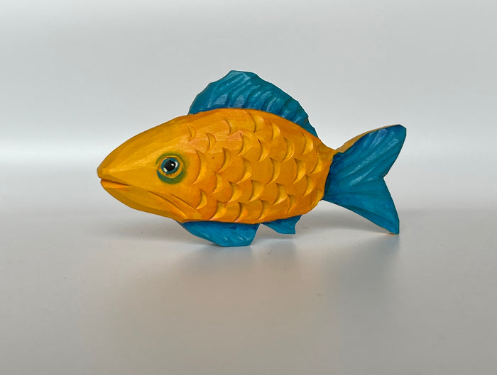Hand Carved Wooden Fish
