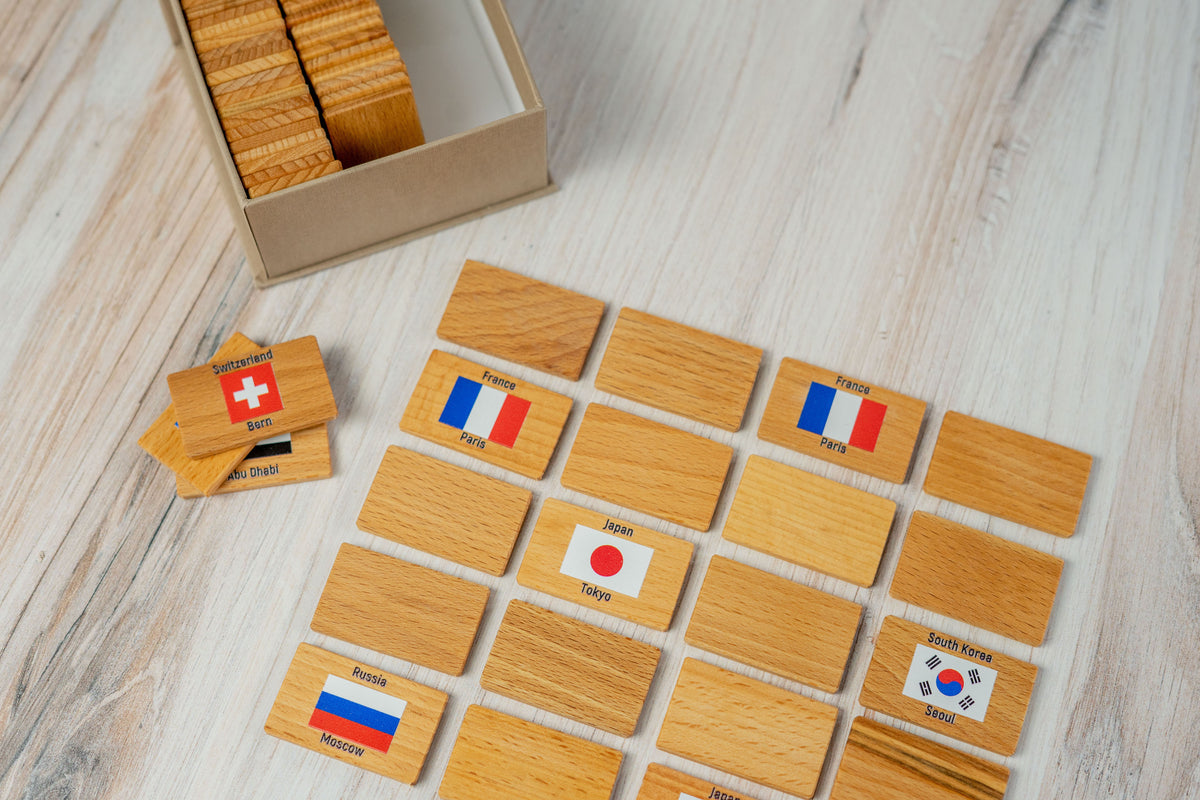 Flags of the World - Memory Game - CleverStuff