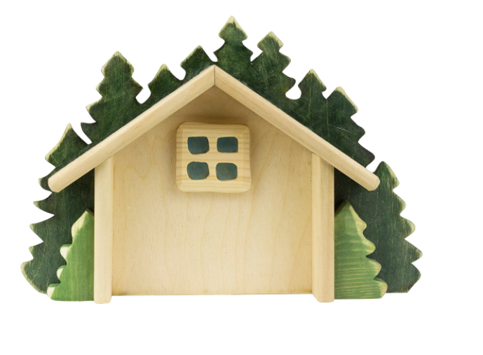 Wooden House in the Forest