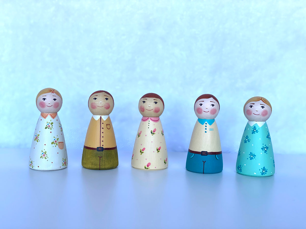 Nesting cheap peg dolls