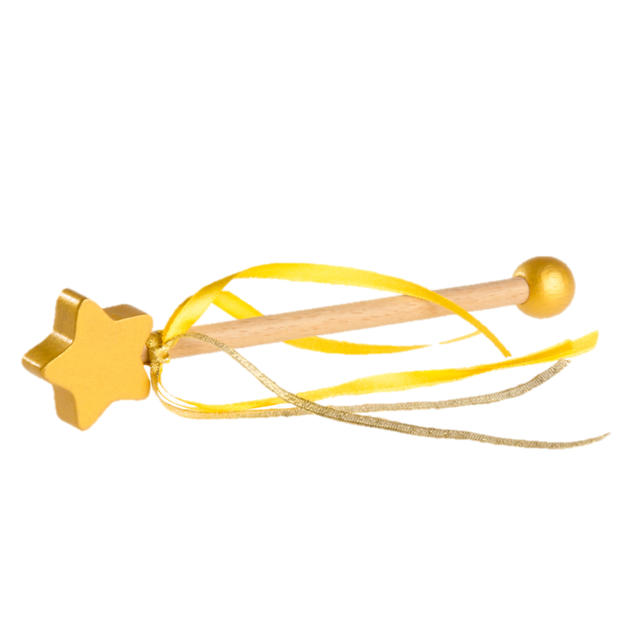Magic Princess Wand for kids, Gold Star Wand