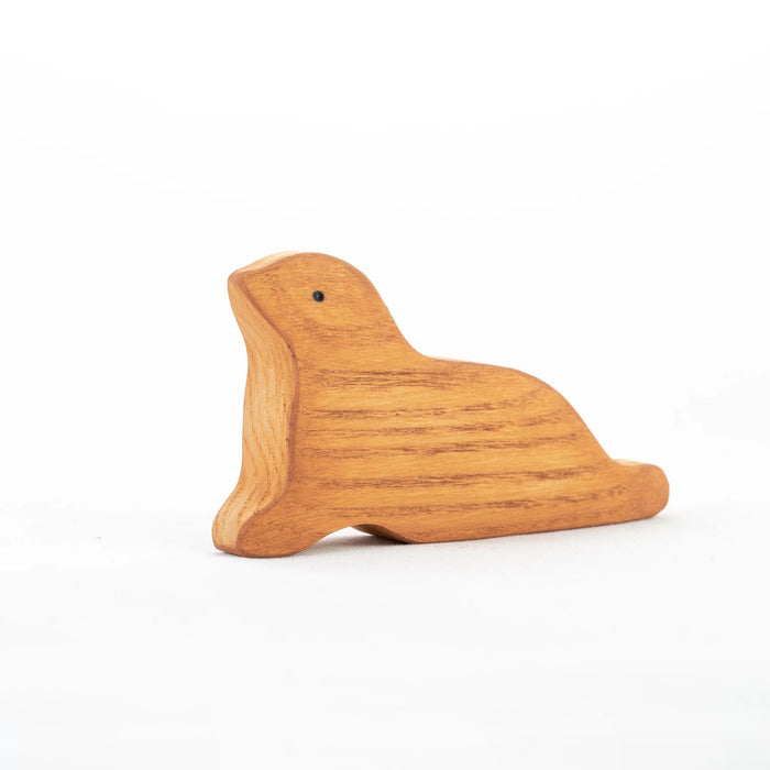 Waldorf Wooden Arctic Animals - Set of 8 Hand-Painted Polar Animals