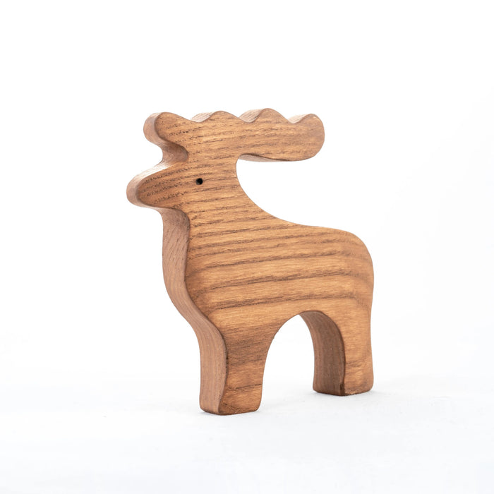 Waldorf Wooden Arctic Animals - Set of 8 Hand-Painted Polar Animals