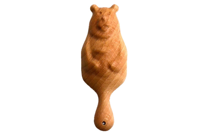 Wooden Rattle teether Bear