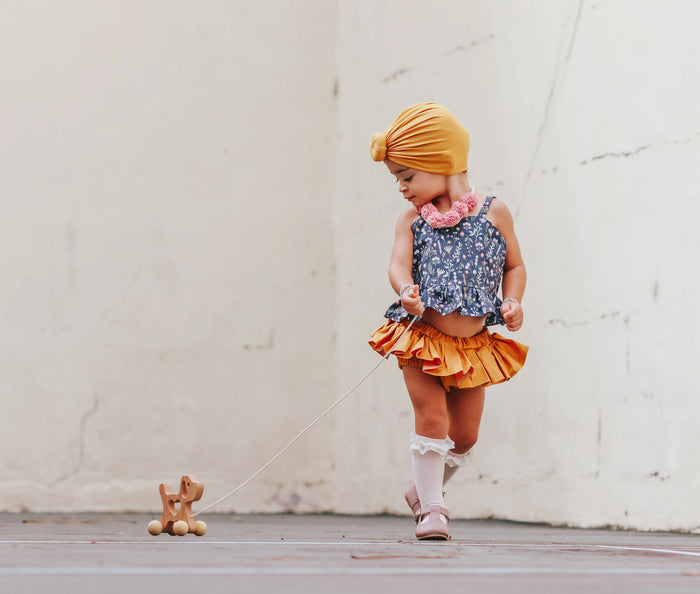 Wooden Dog Pull Along Toy