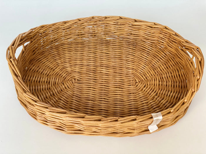 Wicker basket toys storage solution