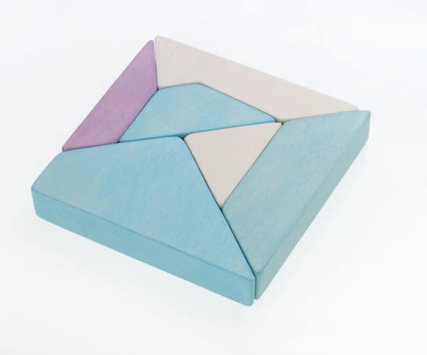 Wooden stacking blocks Iceberg puzzle