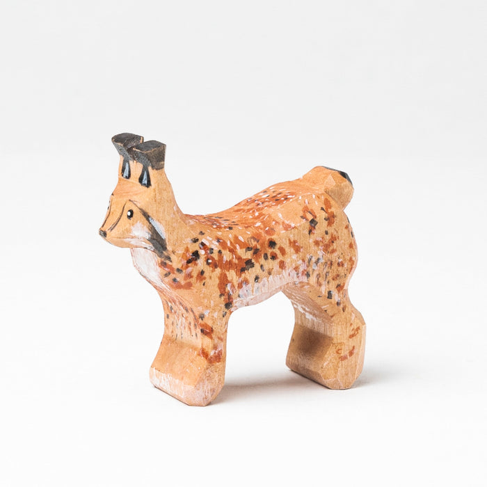 Hand Carved Wooden Forest Animals - Set of 17