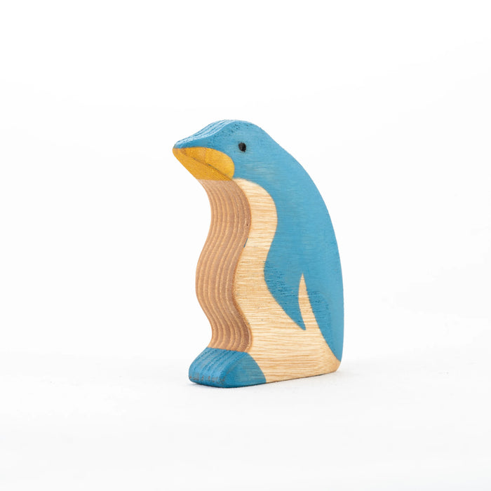Waldorf Wooden Arctic Animals - Set of 8 Hand-Painted Polar Animals