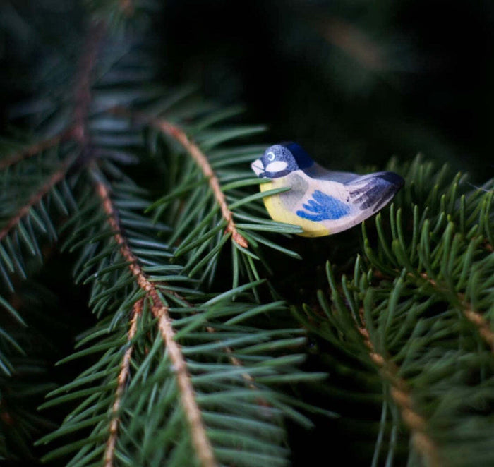 Wooden Bird Figurines