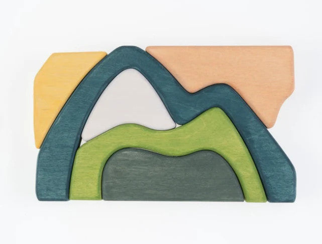 Wooden Arch stacker Mountains