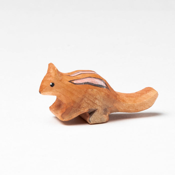 Hand Carved Wooden Forest Animals - Set of 17