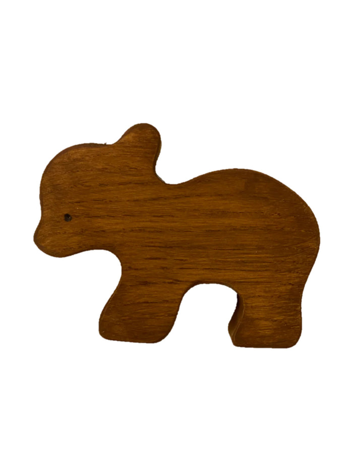Mikheev Handmade Wooden Bear Figurine