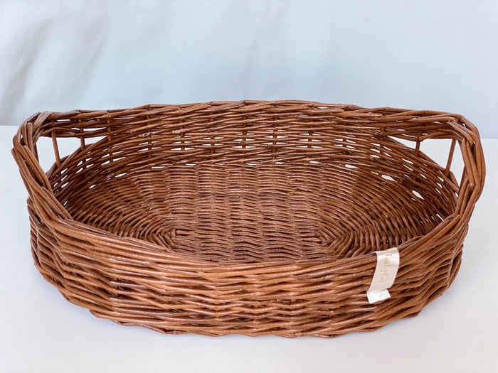 Wicker basket toys storage solution