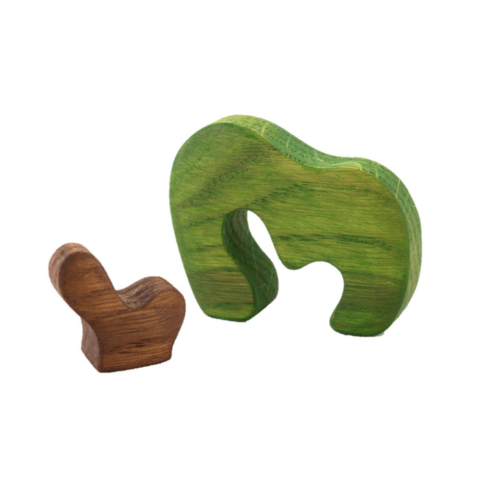 Wooden Bushes Set Puzzle