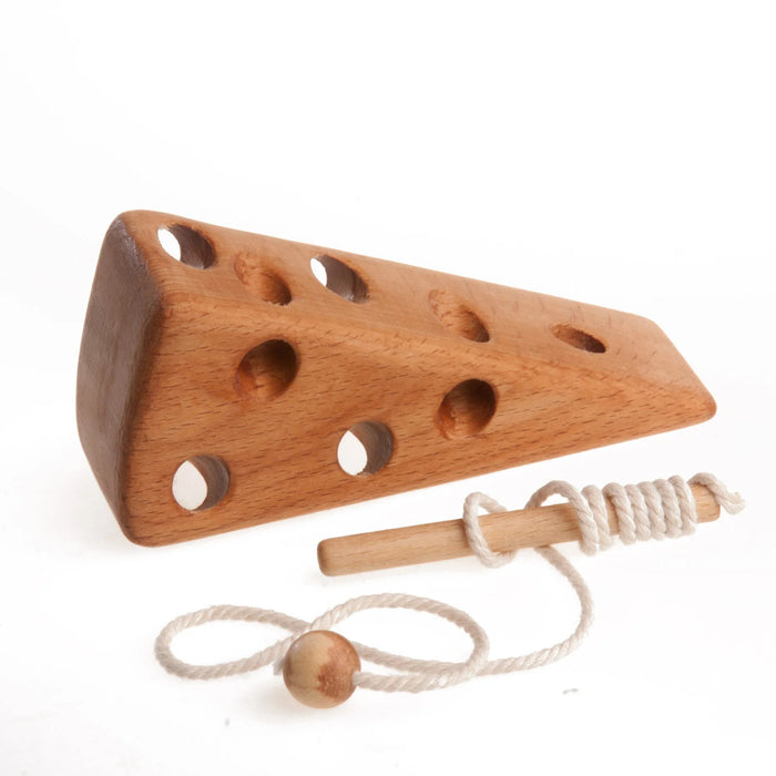 Lacing Cheese Toy