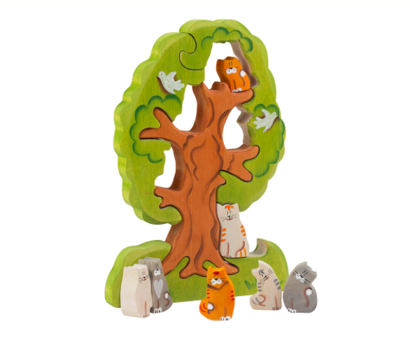 Cats on the Tree Puzzle