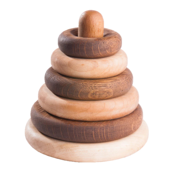 Wooden Stacking Rings for Babies