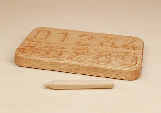 Wooden Number Tracing Board
