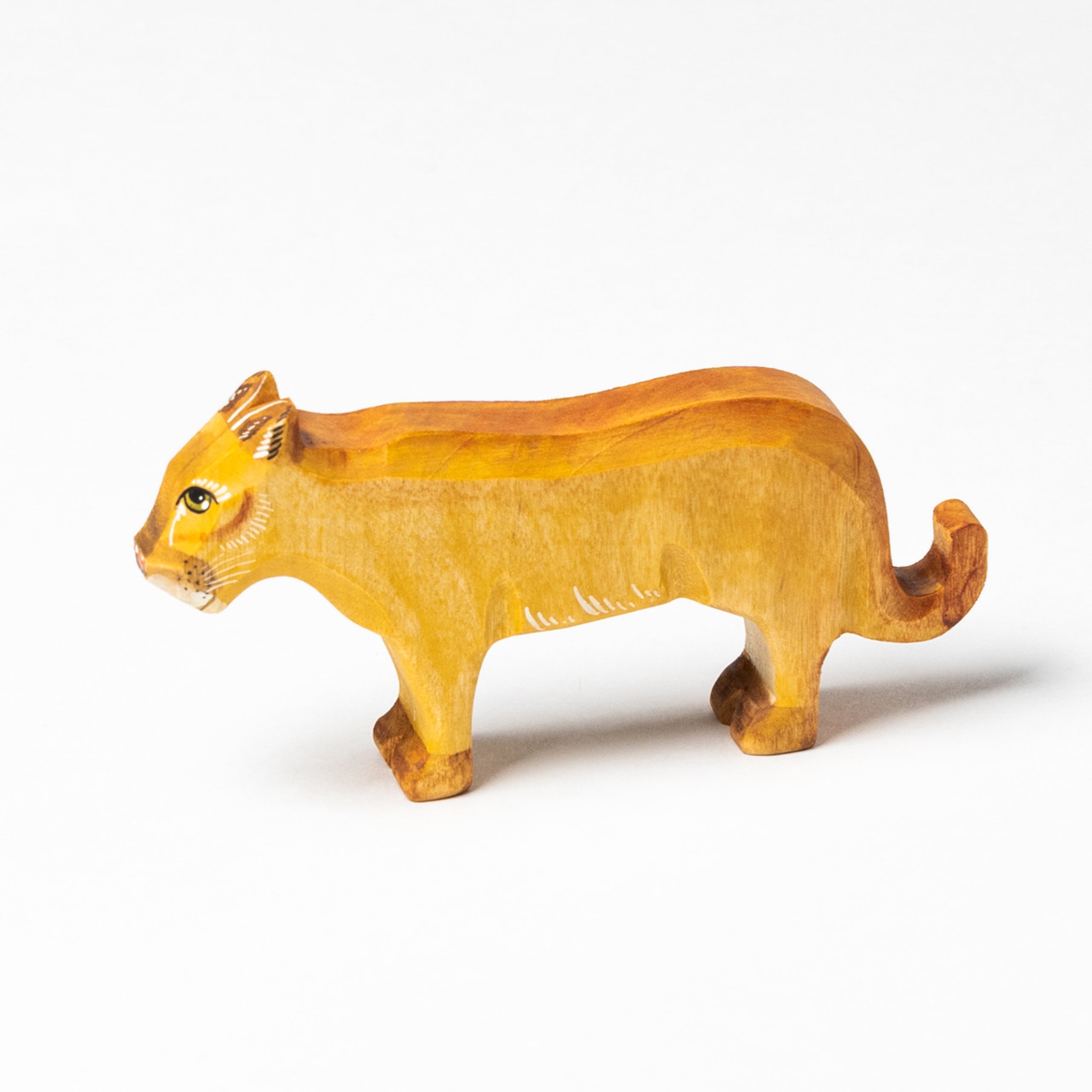 Woodland wooden shops animals