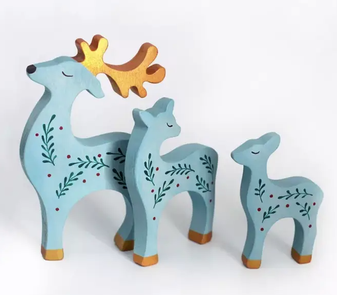 Deer Figurines Toy