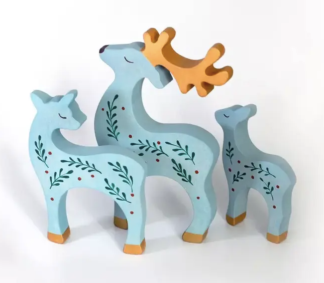 Deer Figurines Toy