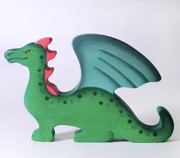 Wooden Dragon Toy - Handmade, Eco-Friendly & Perfect for Kids' Playtime